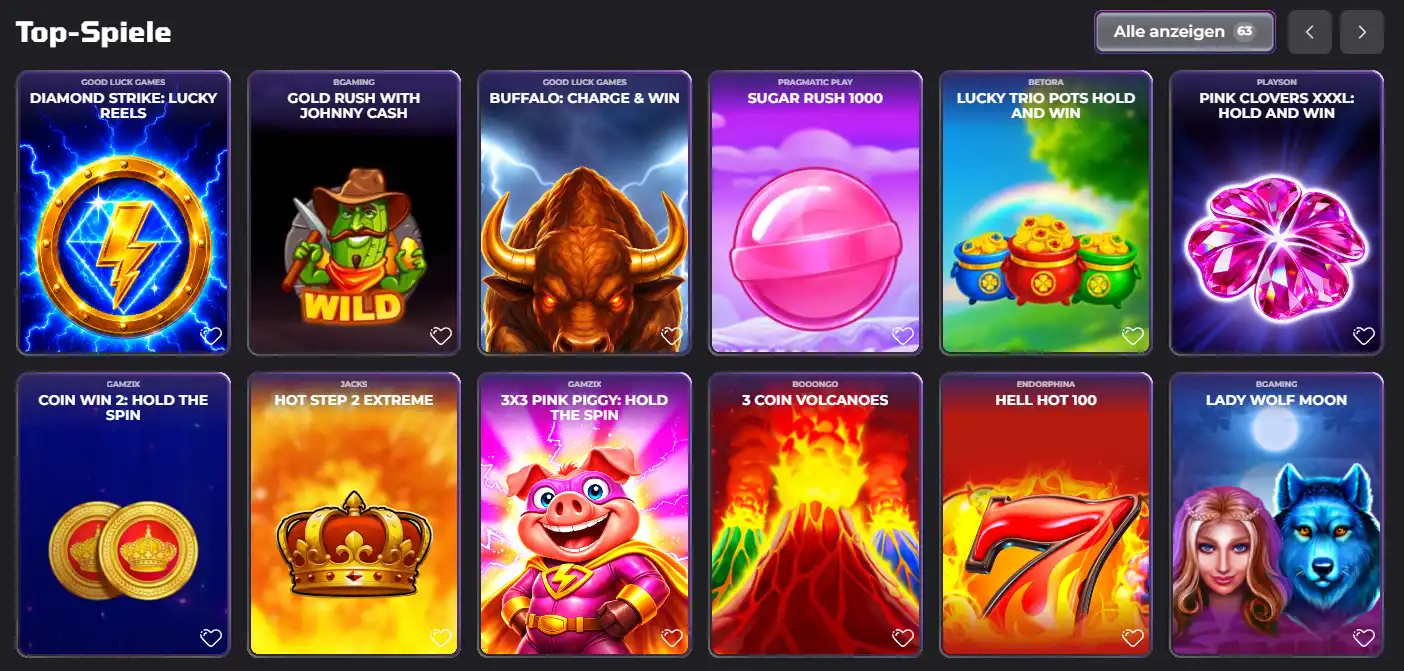 Luckycapone Spiele: Slots, Anbieter und Spielauswahl
